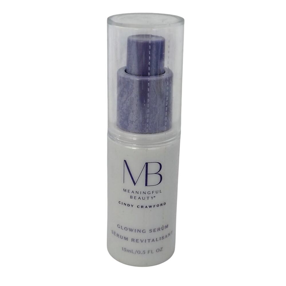 Meaningful Beauty Cindy Crawford Glowing Serum Radiance 0.5 oz. SEALED